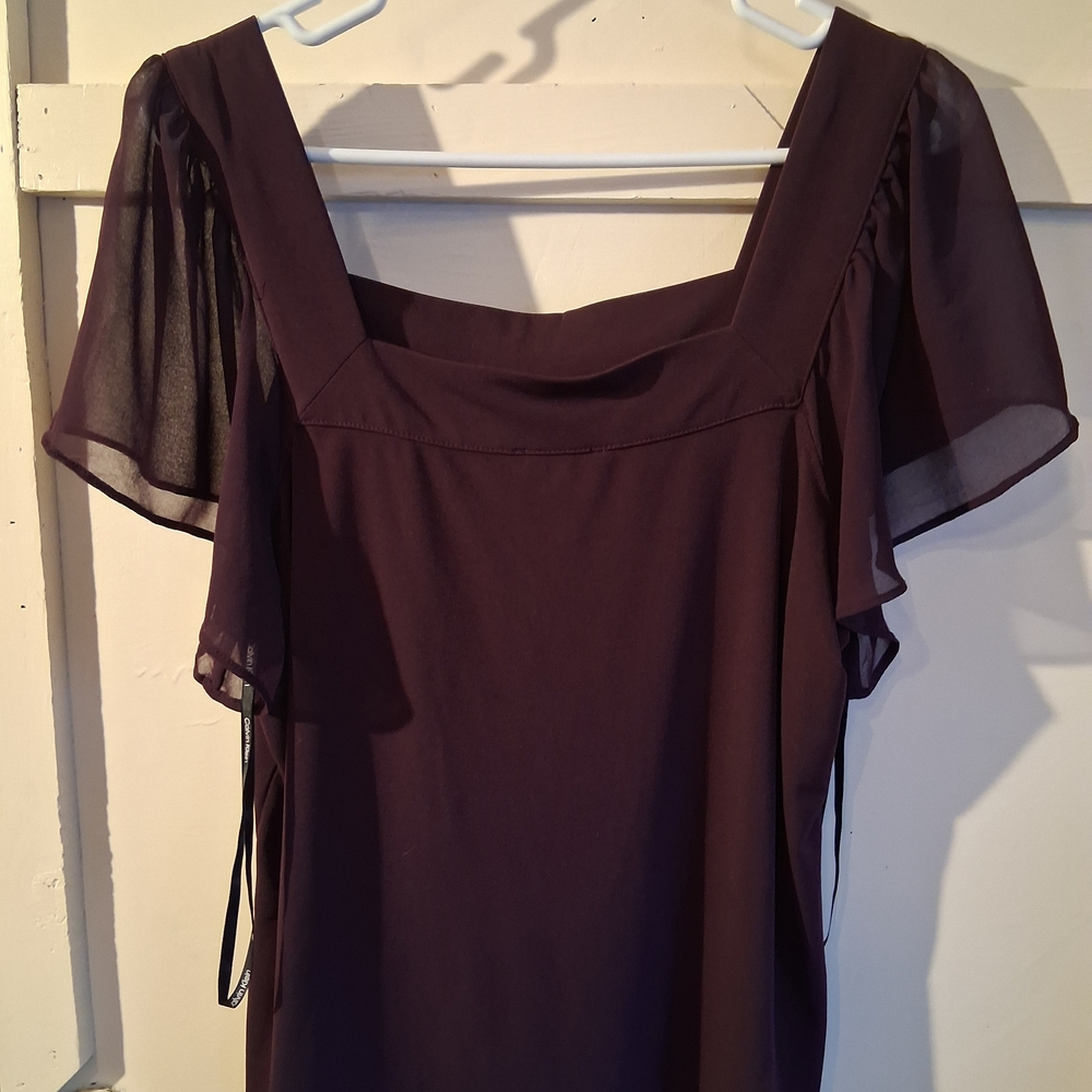 Calvin Klein Purple Blouse